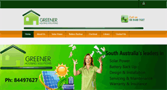Desktop Screenshot of greenerhousingsolutions.com.au